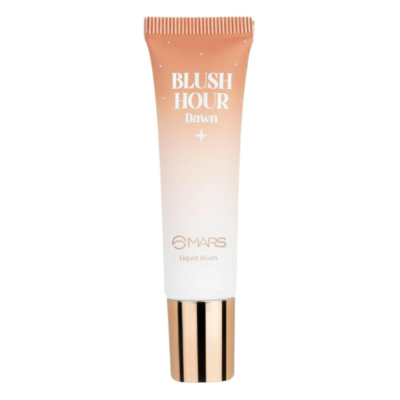 MARS Liquid Blush Hour (12 ml) (06-NIGHT GLOW) | Dewy-Matte Finish | Highly Pigmented | Lightweight & Long-Lasting Formula | Effortless Application thumbnail 3